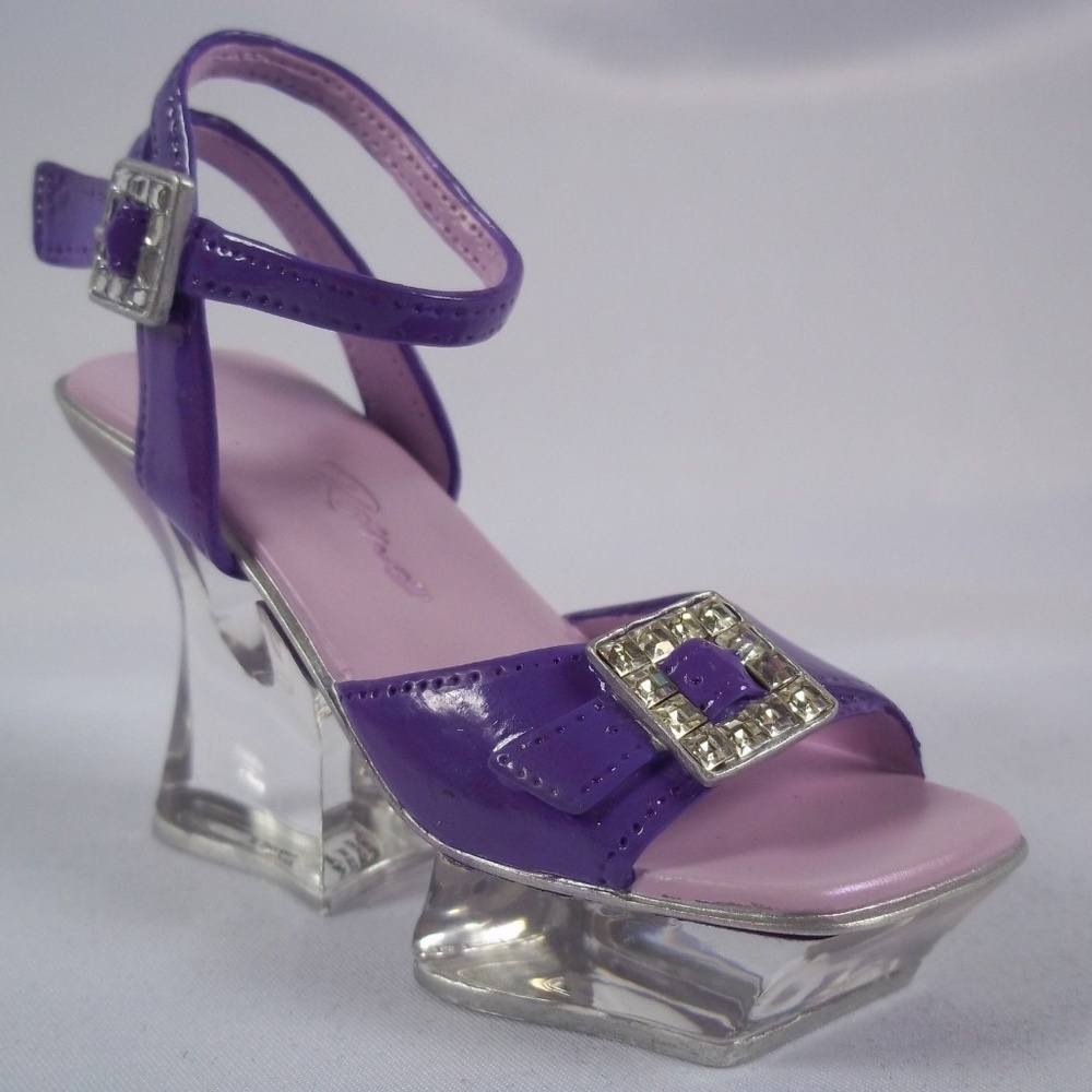 Just the Right Shoe by Raine NIGHT FEVER PLUM 2003 - Picture 6 of 6